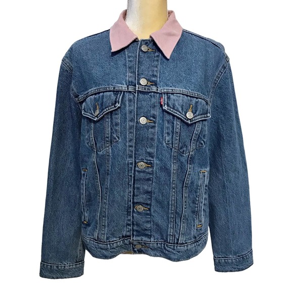 Levi's Jackets & Blazers - Levi's NWT Ex-Boyfriend Trucker Jean Jacket Women Various